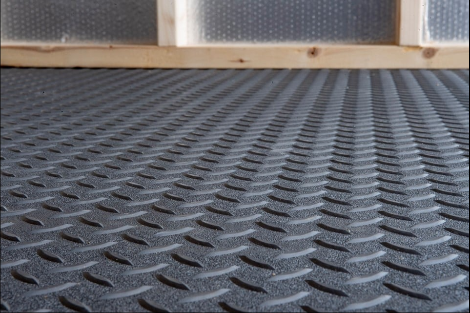 rubber flooring for sheds
